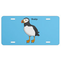 Atlantic puffin illustration