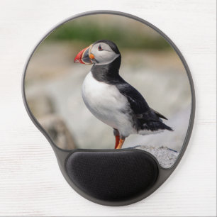 Atlantic Puffin in Machias, Maine Gel Mouse Pad