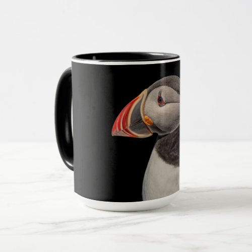 Atlantic Puffin in Machias Maine Mug