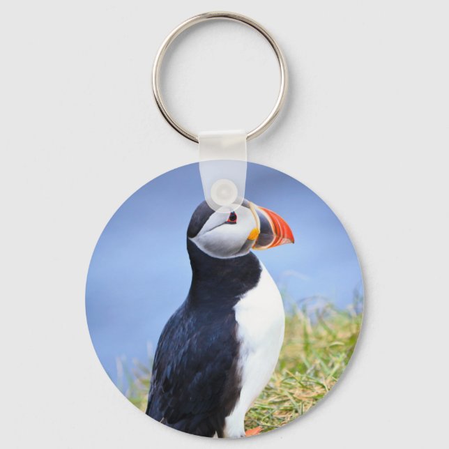 Atlantic Puffin Keychain (Front)