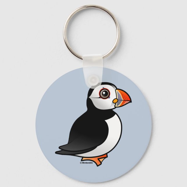 Atlantic Puffin Keychain (Front)