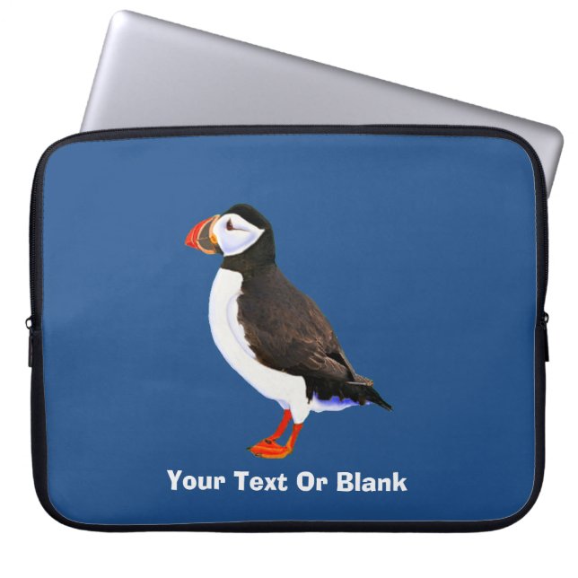 Atlantic Puffin Laptop Sleeve (Front)