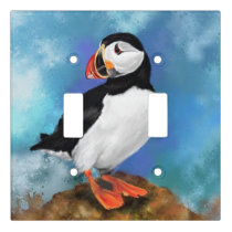 Atlantic Puffin Light Switch Cover