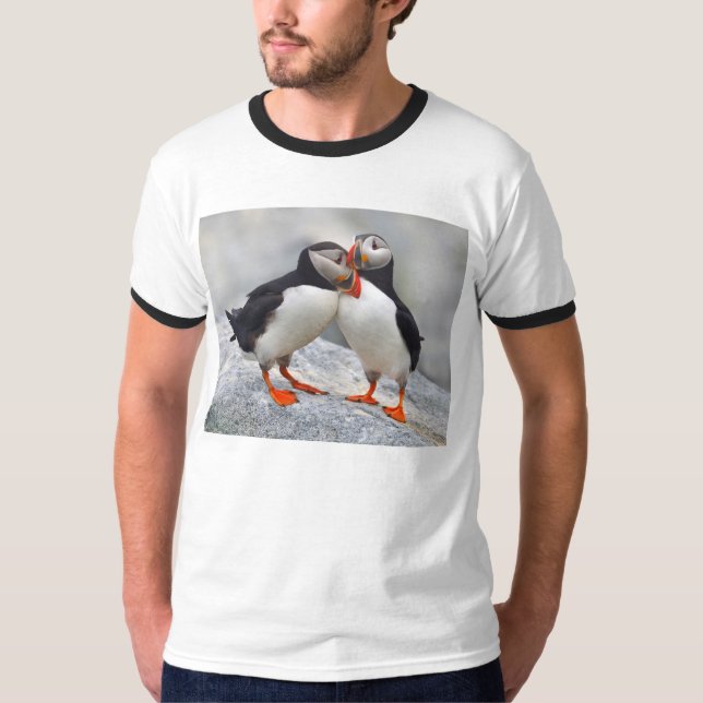 Atlantic Puffin Love T-Shirt (Front)