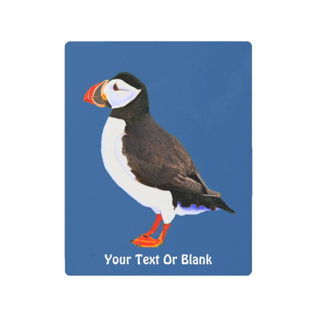Atlantic Puffin Metal Print (Front)