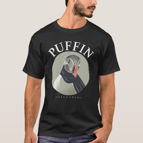Atlantic Puffin Muffin Fratercula Arctica Animal S T_Shirt