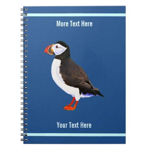 Atlantic Puffin Notebook