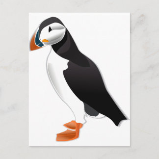 Atlantic Puffin Postcard