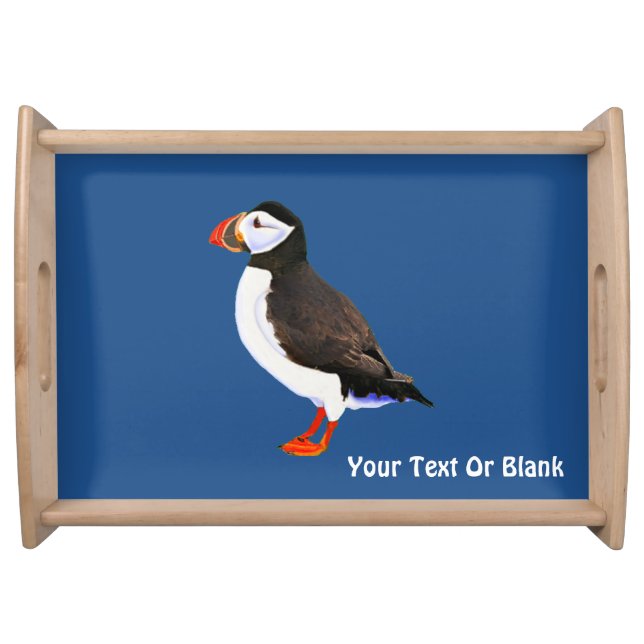 Atlantic Puffin Serving Tray (Front)