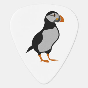 Atlantic Puffin Standing Guitar Pick