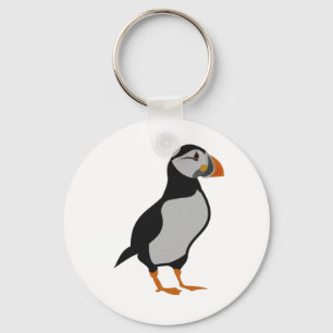 Atlantic Puffin Standing Keychain