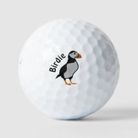 Atlantic Puffin Standing The Good Luck Birdie Golf Balls