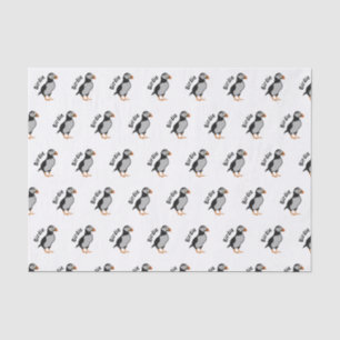 Atlantic Puffin Standing The Good Luck Birdie Tissue Paper