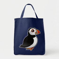 Atlantic Puffin Grocery Tote