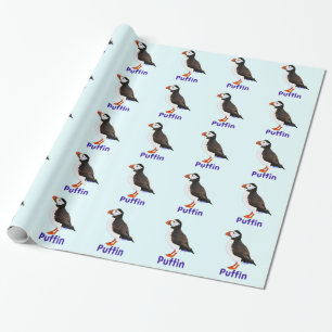 Atlantic Puffin Wrapping Paper