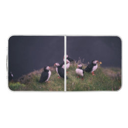 Atlantic Puffins Beer Pong Table