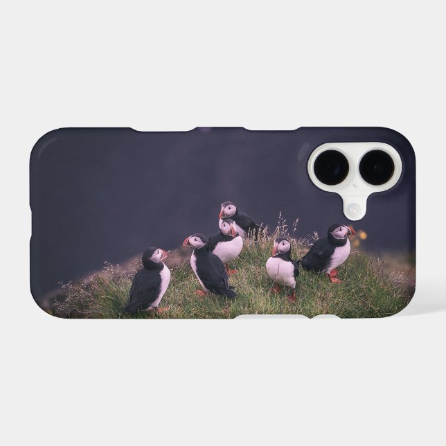 Atlantic Puffins Case-Mate iPhone Case (Back (Horizontal))