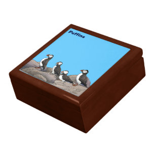 Atlantic Puffins Gift Box