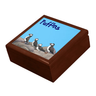 Atlantic Puffins Gift Box