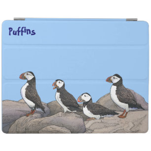 Atlantic Puffins iPad Smart Cover