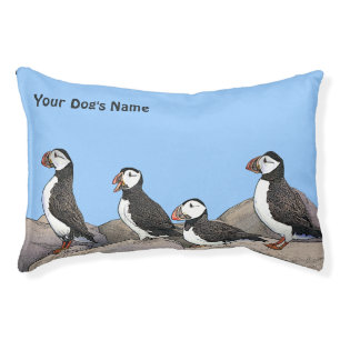 Atlantic Puffins Pet Bed