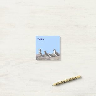 Atlantic Puffins Post-it Notes