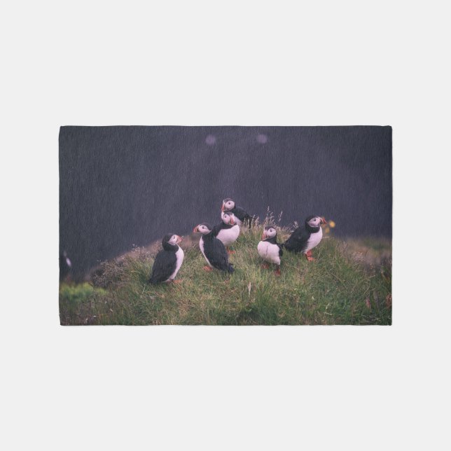 Atlantic Puffins Rug (Front)