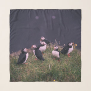 Atlantic Puffins Scarf