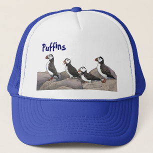 Atlantic Puffins Trucker Hat