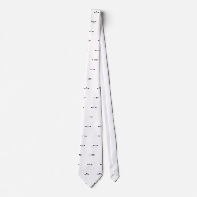 Atlantic Sea Herring Neck Tie (Front)