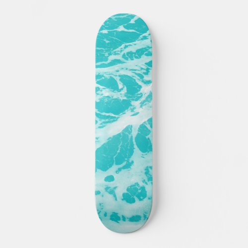 Atlantic Sea Waves Dream 3 ocean wall decor  Skateboard