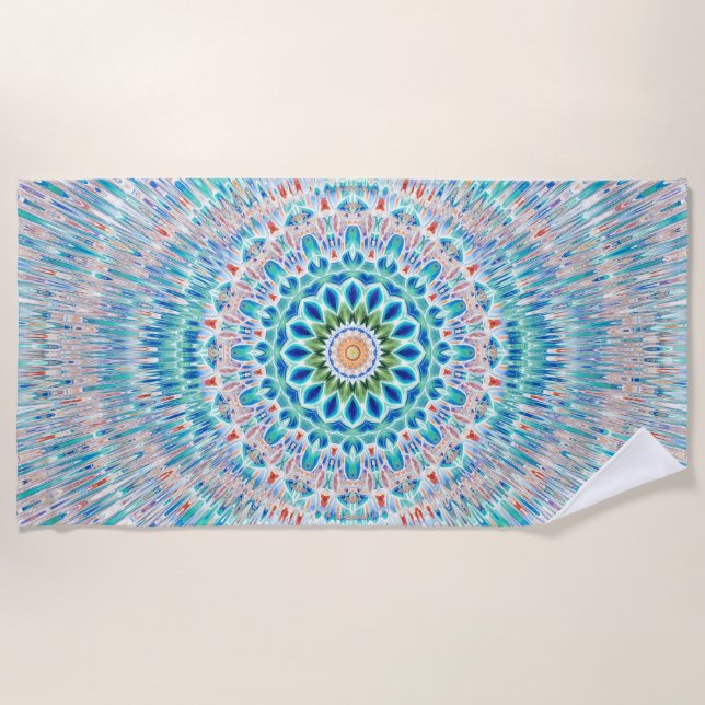 Atlantic Source Beach Towel (Front)