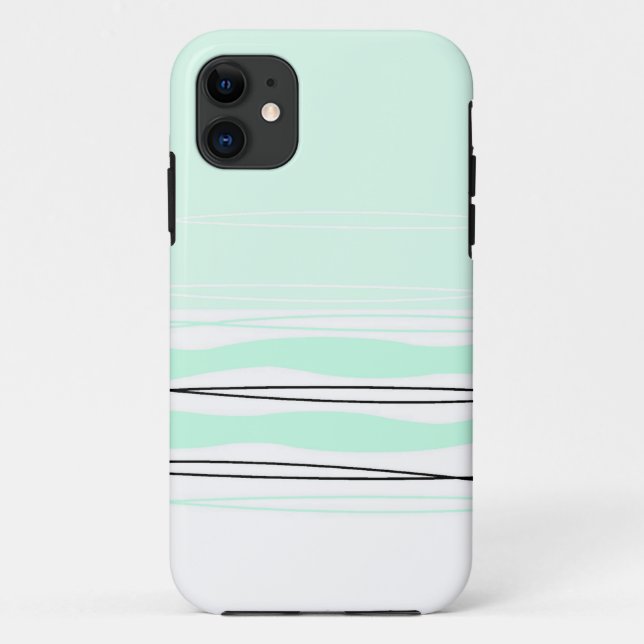 Atlantic Stripe Horizontal iPhone case (Back)