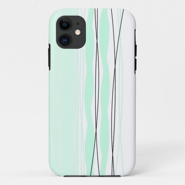 Atlantic Stripe Vertical iPhone  case (Back)