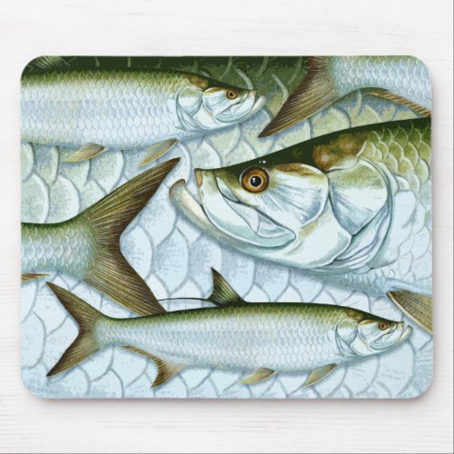 Atlantic Tarpon Mouse Pad