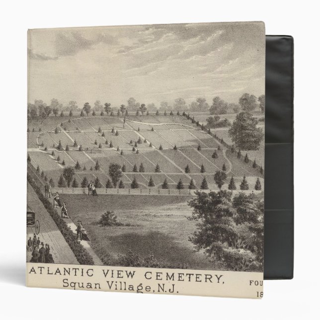 Atlantic View Cemetery, Squan Village, NJ Binder (Front/Inside)