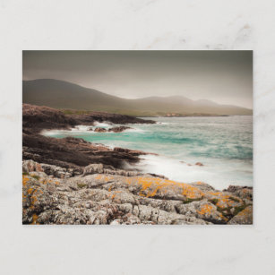 Atlantic Waves in the Outer Hebrides Postcard