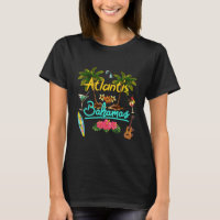 Atlantis Bahamas Beach Summer Palm T-Shirt