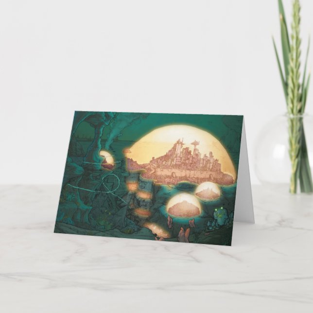 Atlantis Greeting Card (Front)
