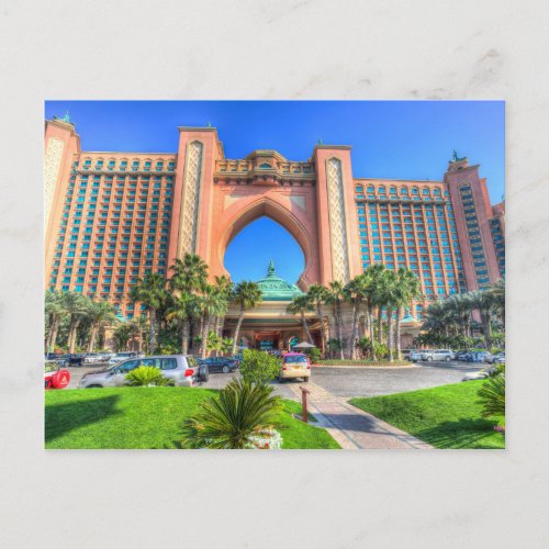 Atlantis Palm Hotel Dubai Postcard
