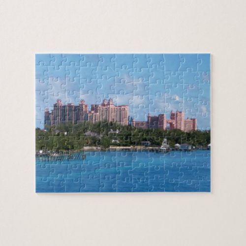 Atlantis Paradise Island Bahamas Jigsaw Puzzle