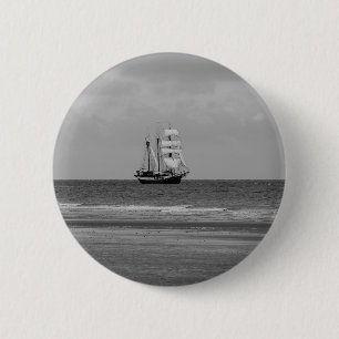 Atlantis Sailing Ship Button
