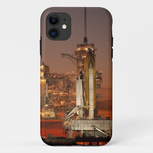 Atlantis Space Shuttle launch NASA Case-Mate iPhone Case (Back)