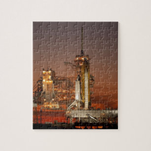 Atlantis Space Shuttle launch NASA Jigsaw Puzzle