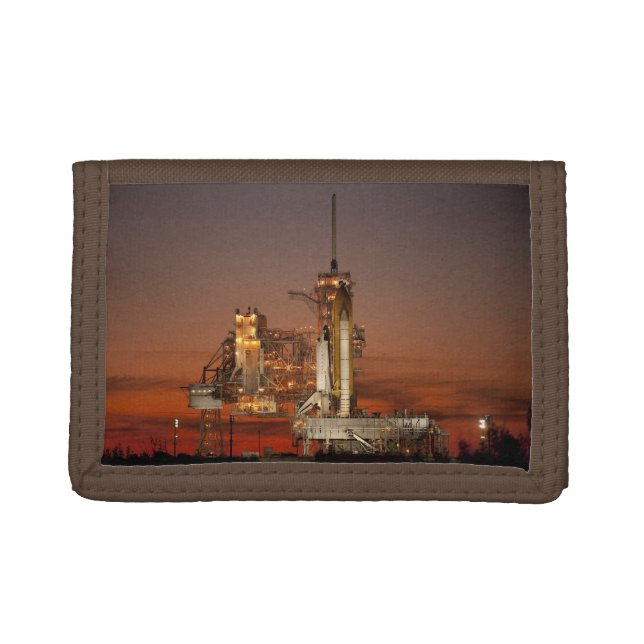 Atlantis Space Shuttle Launch NASA Tri-fold Wallet (Front)