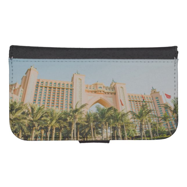 Atlantis The Palm, Abu Dhabi Samsung Galaxy Wallet Case (Front (Horizontal))