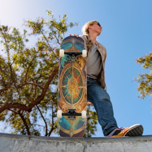 Atlantis Theme Skateboard