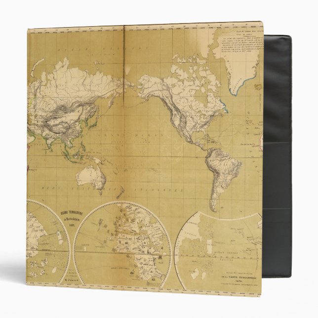 Atlas 3 ring binder (Front/Inside)