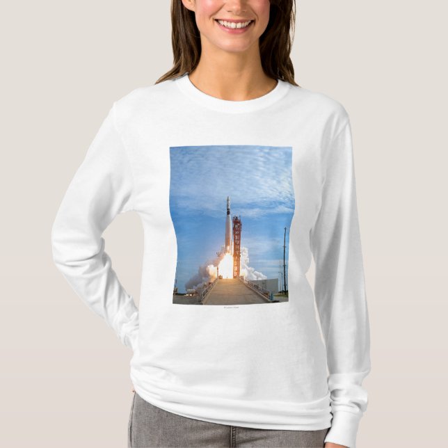 Atlas Agena target vehicle liftoff for Gemini 11 T-Shirt (Front)