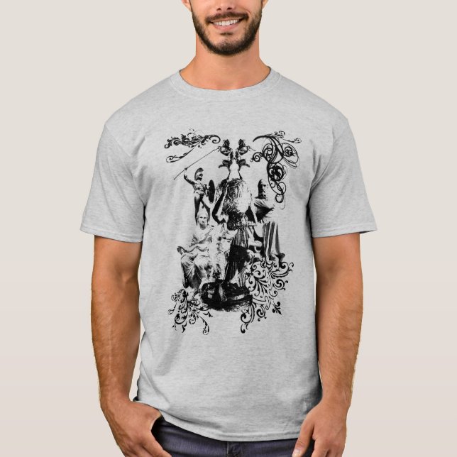 Atlas and the dancing pan's 1 T-Shirt (Front)